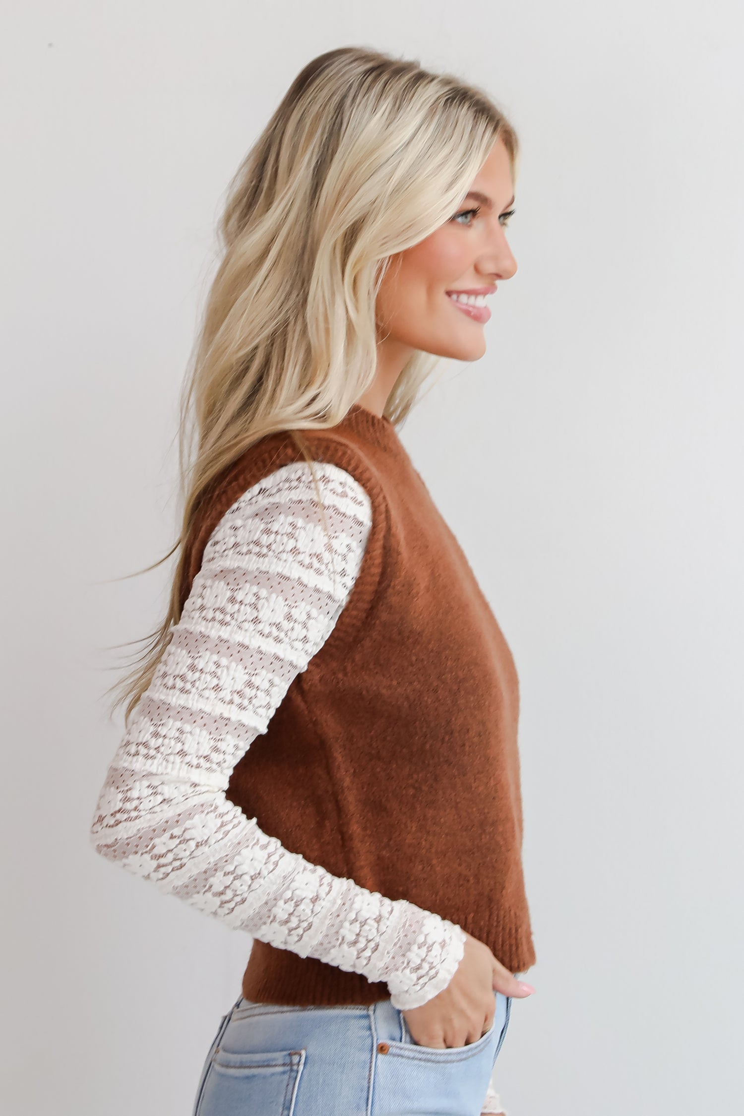 Playfully Sophisticated Sweater Top