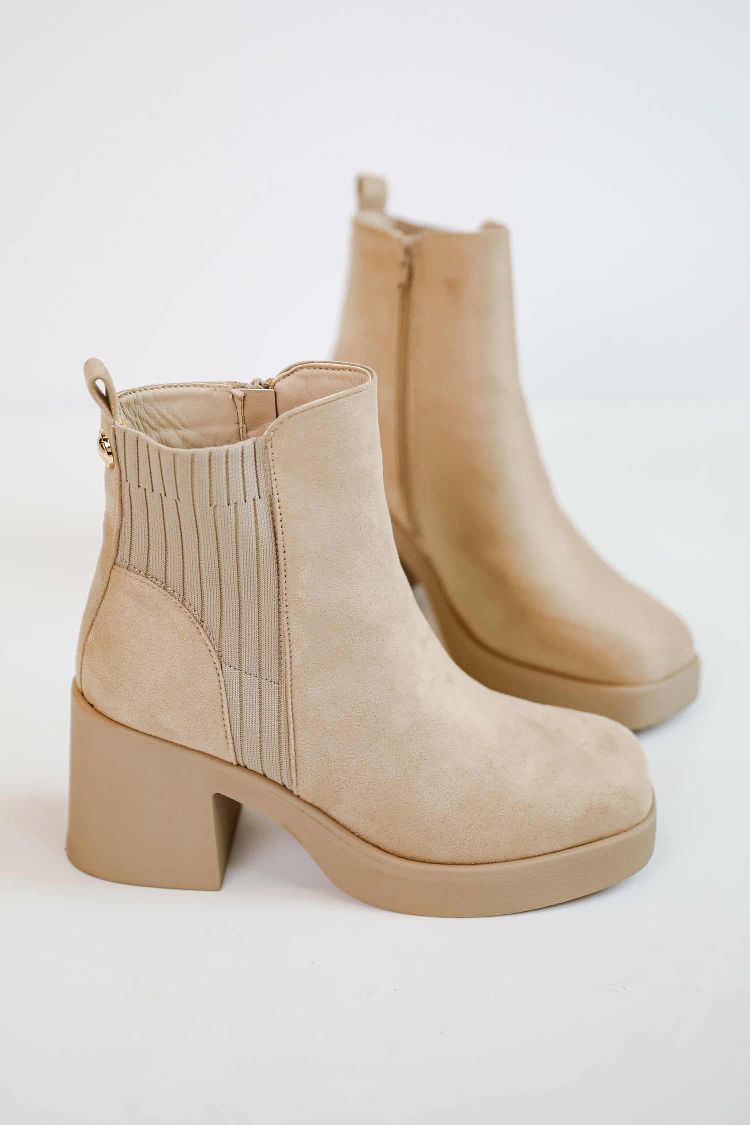 Get In Line Platform Booties