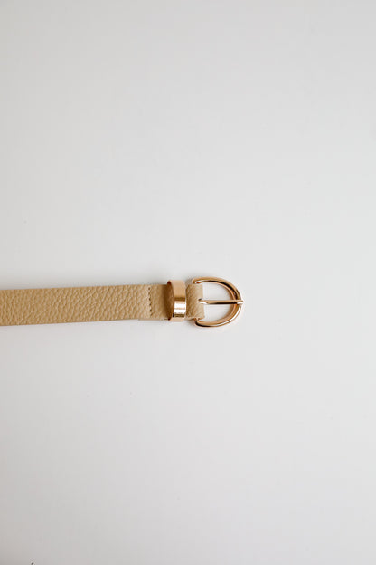 Effortless Trendsetter Taupe Belt