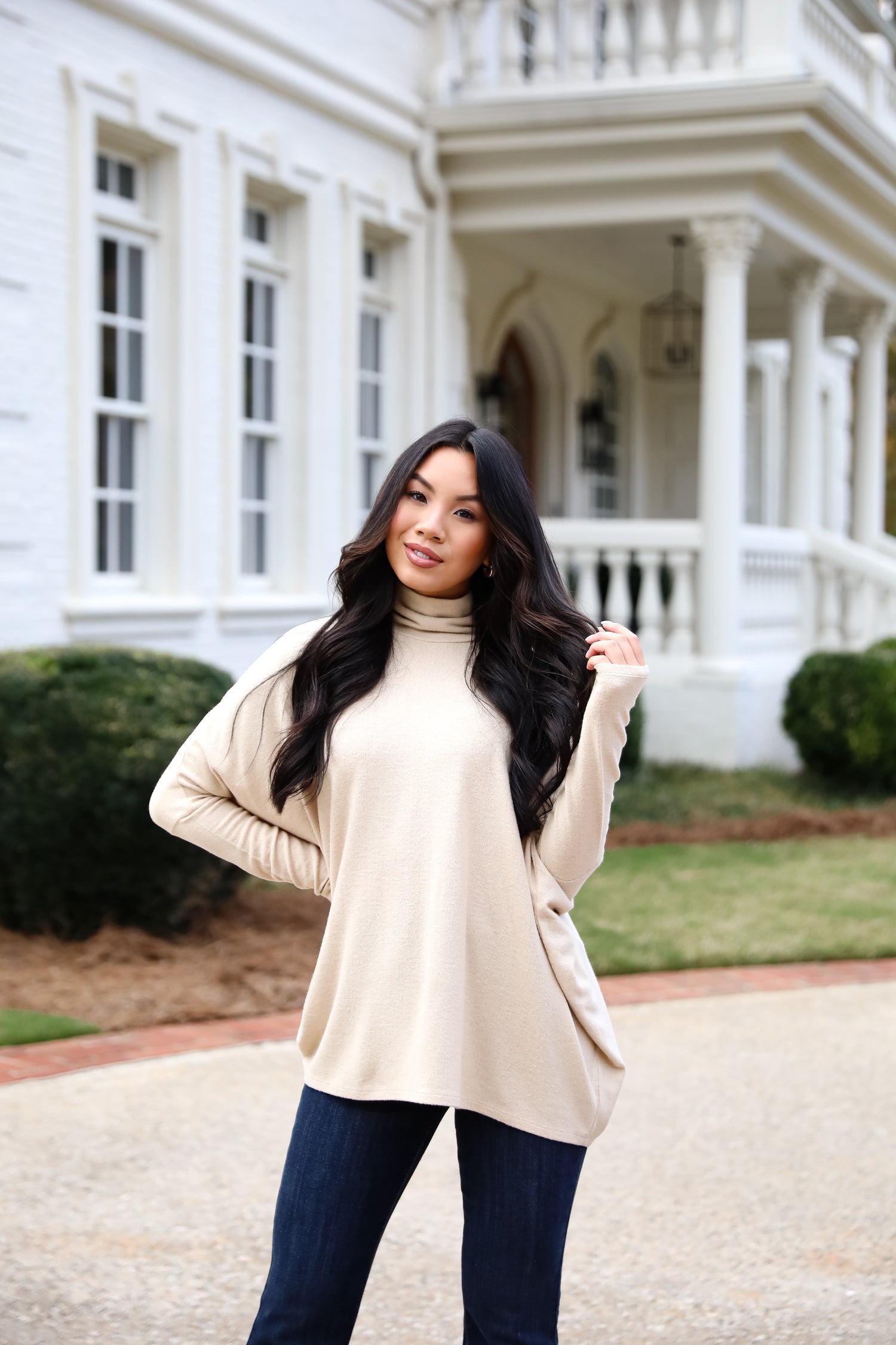 Avery Oversized Knit Top