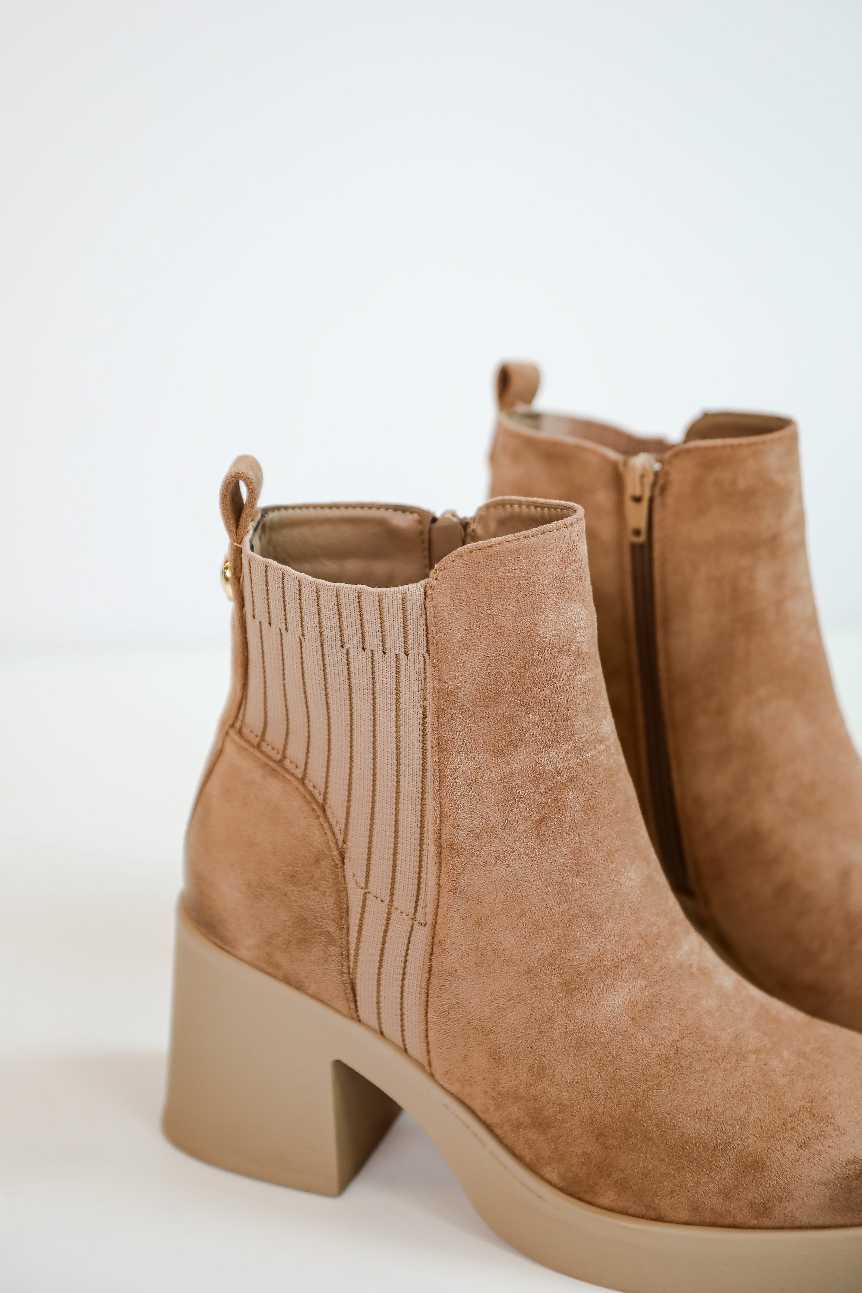 Get In Line Platform Booties