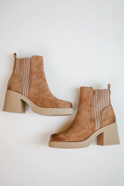 Get In Line Platform Booties