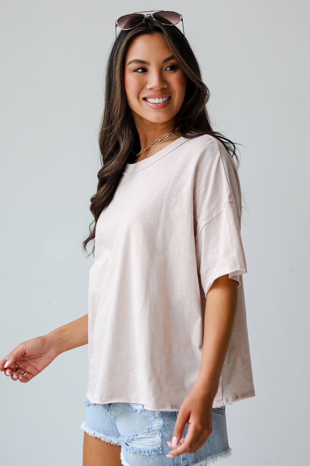 Piper Everyday Taupe Tee