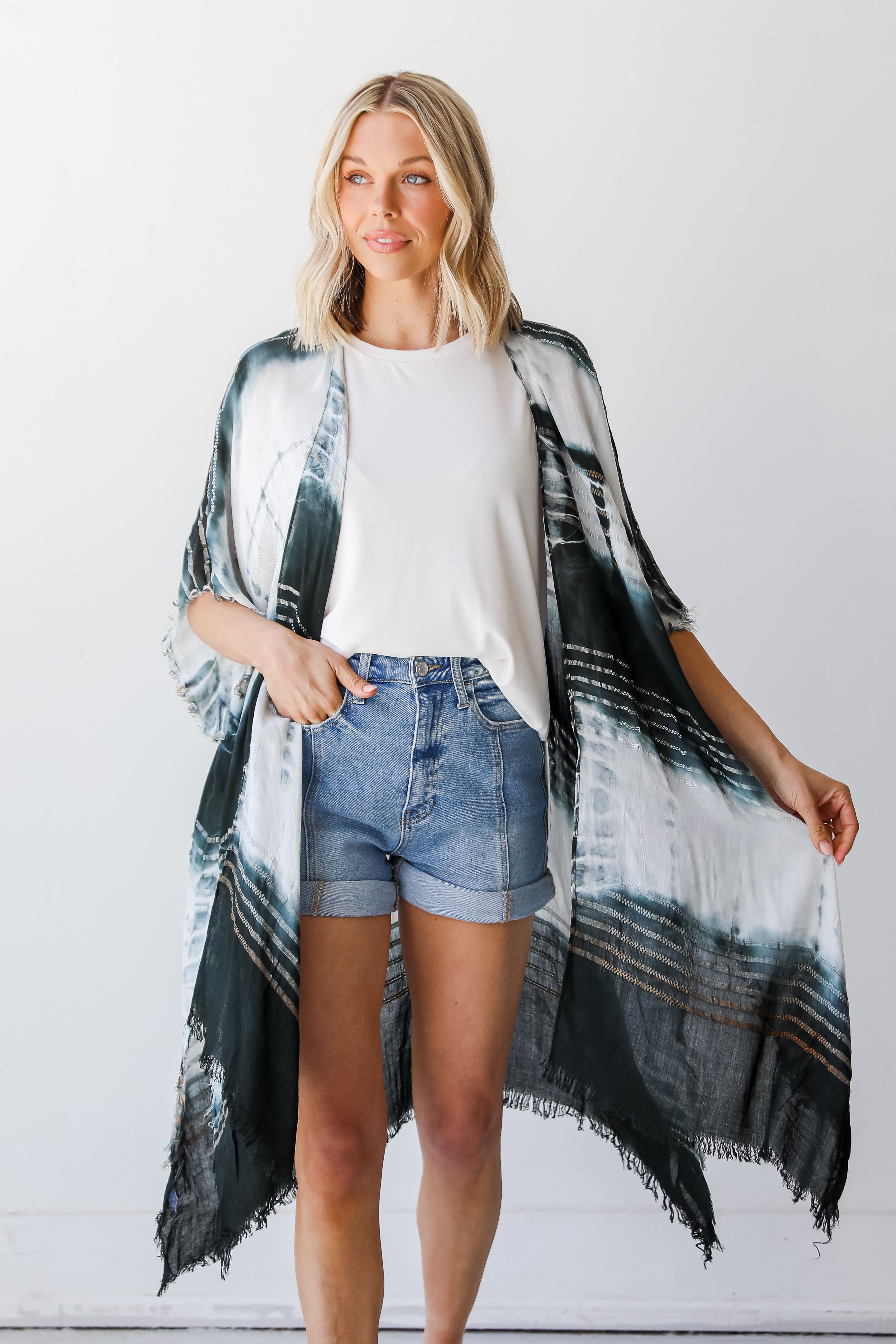 Tie-Dye Kimono