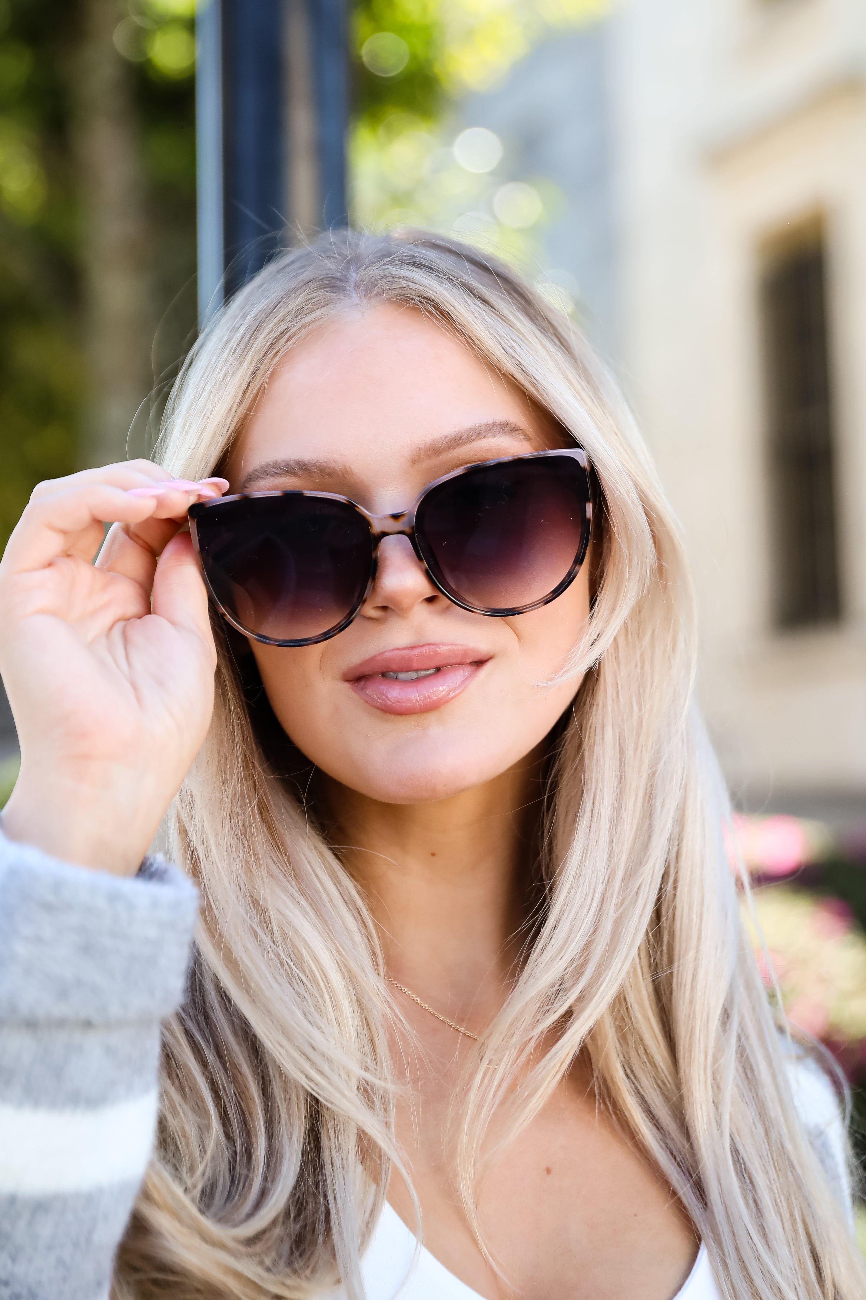 High Profile Cat Eye Sunglasses