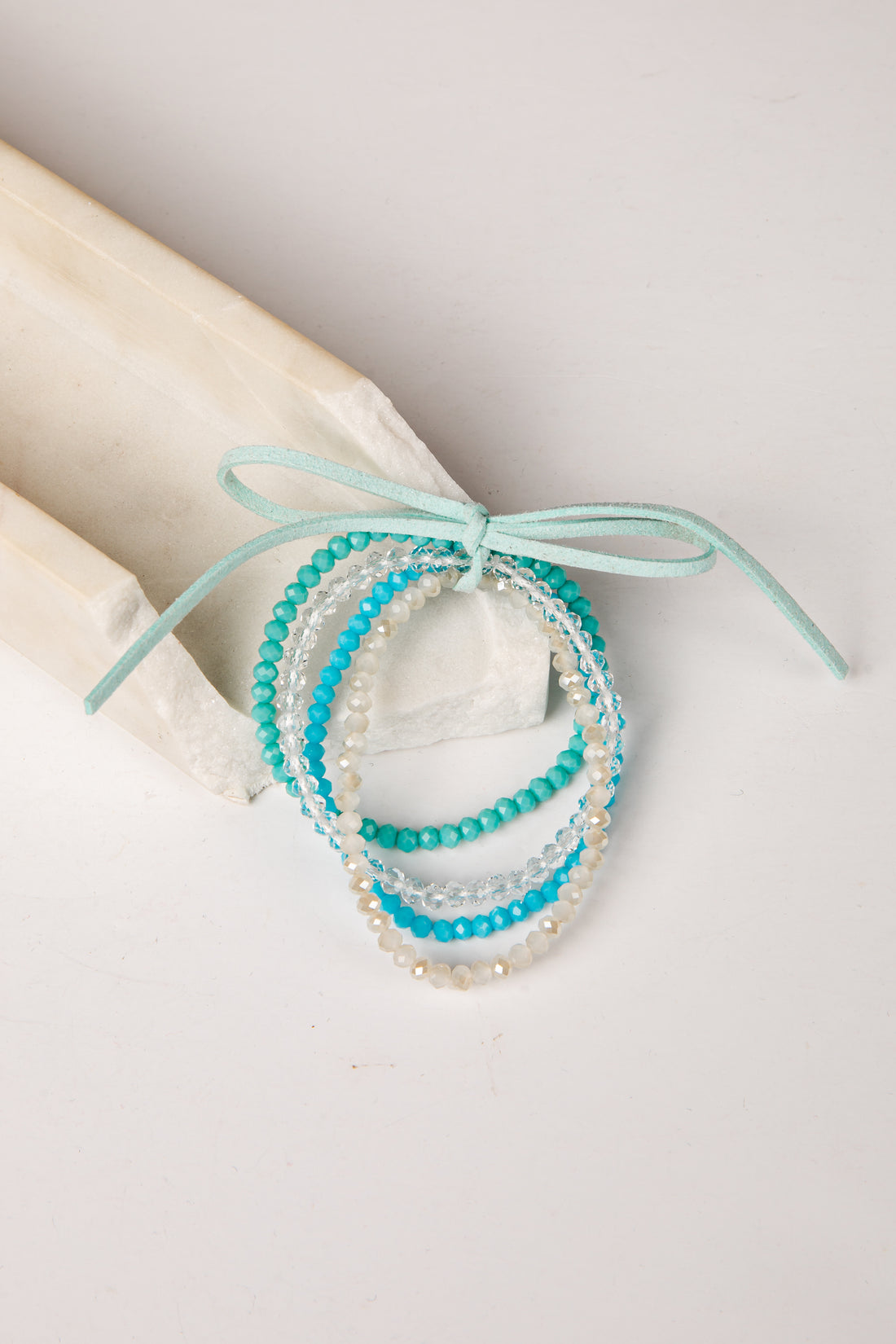 Skylar Turquoise Beaded Bracelet Set