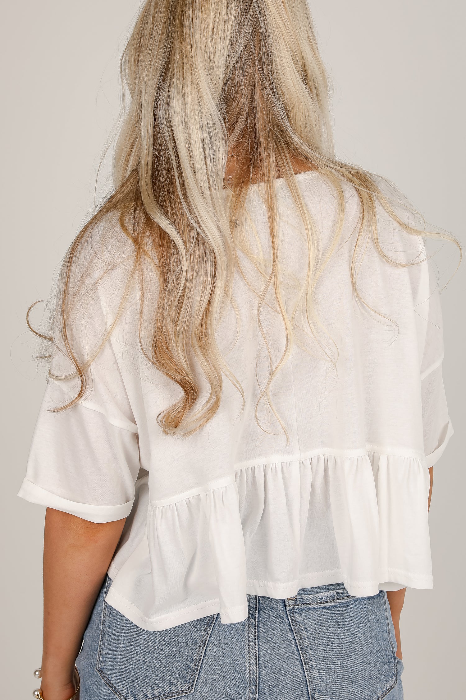 Breezy Charm Babydoll Top