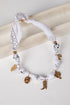 white bandana necklace
