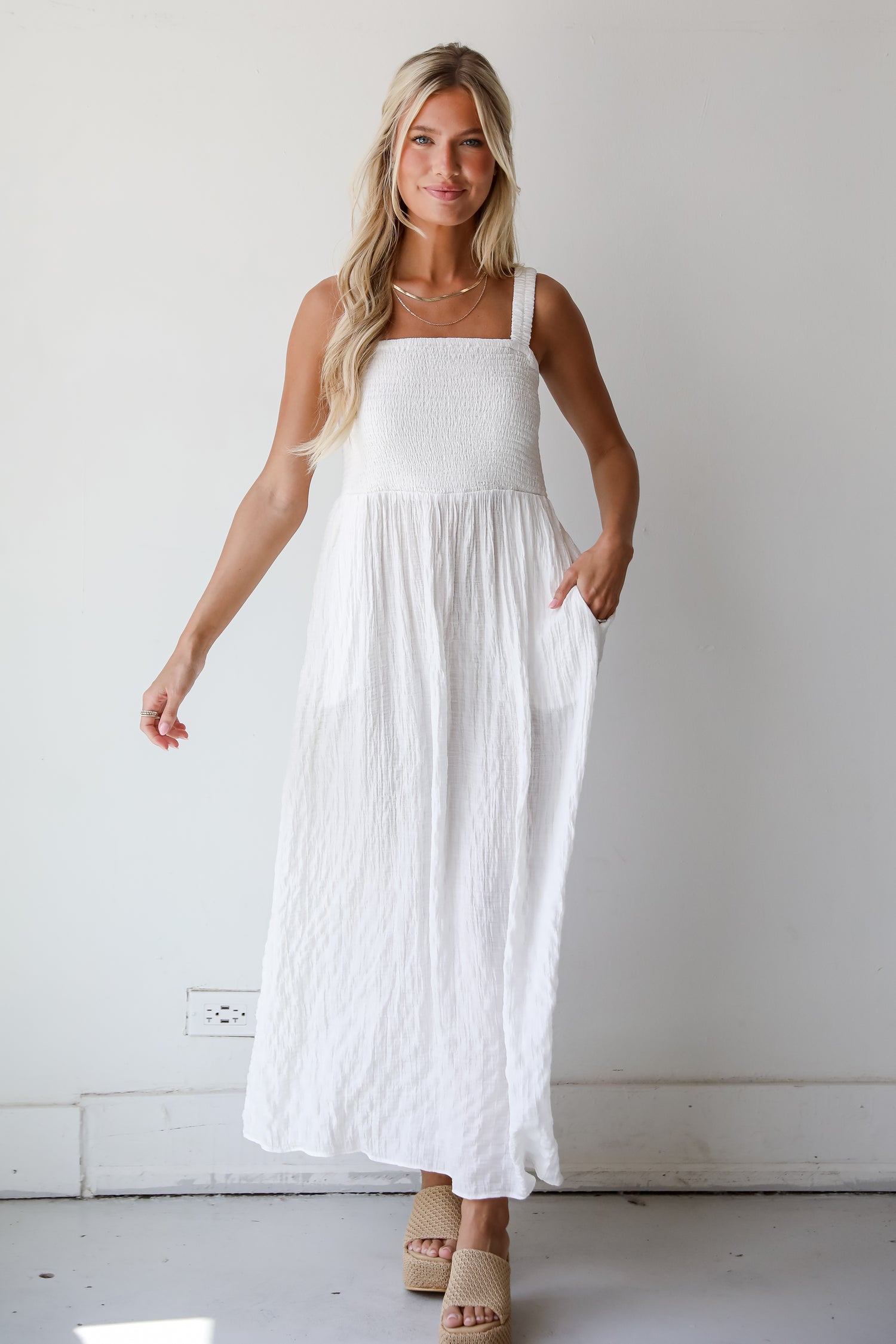 White Maxi Dress