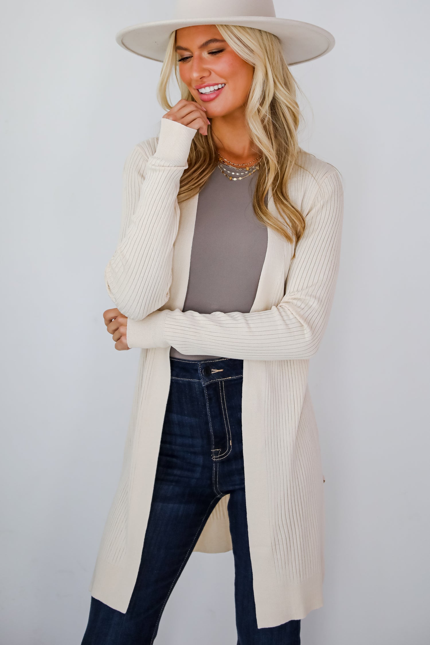 Sophie Ribbed Cardigan