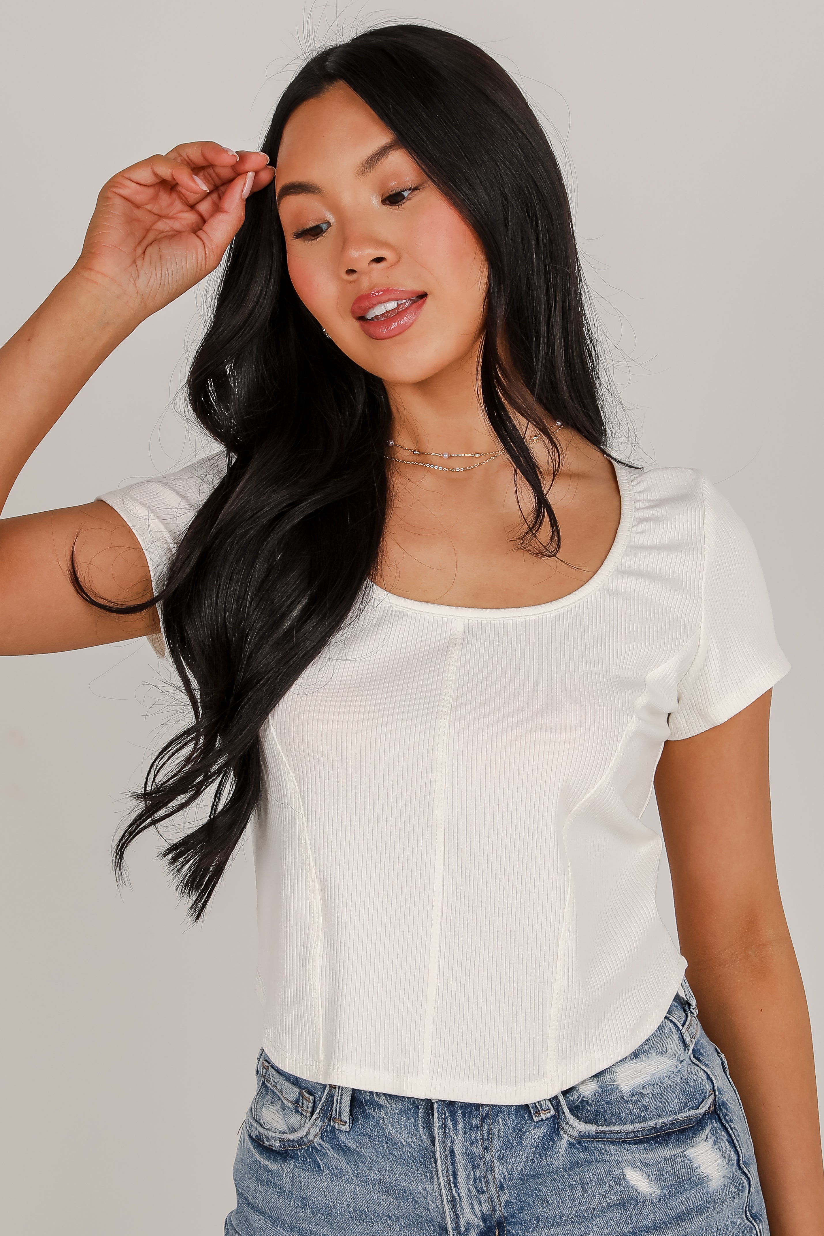 Ella Everyday Ribbed Top