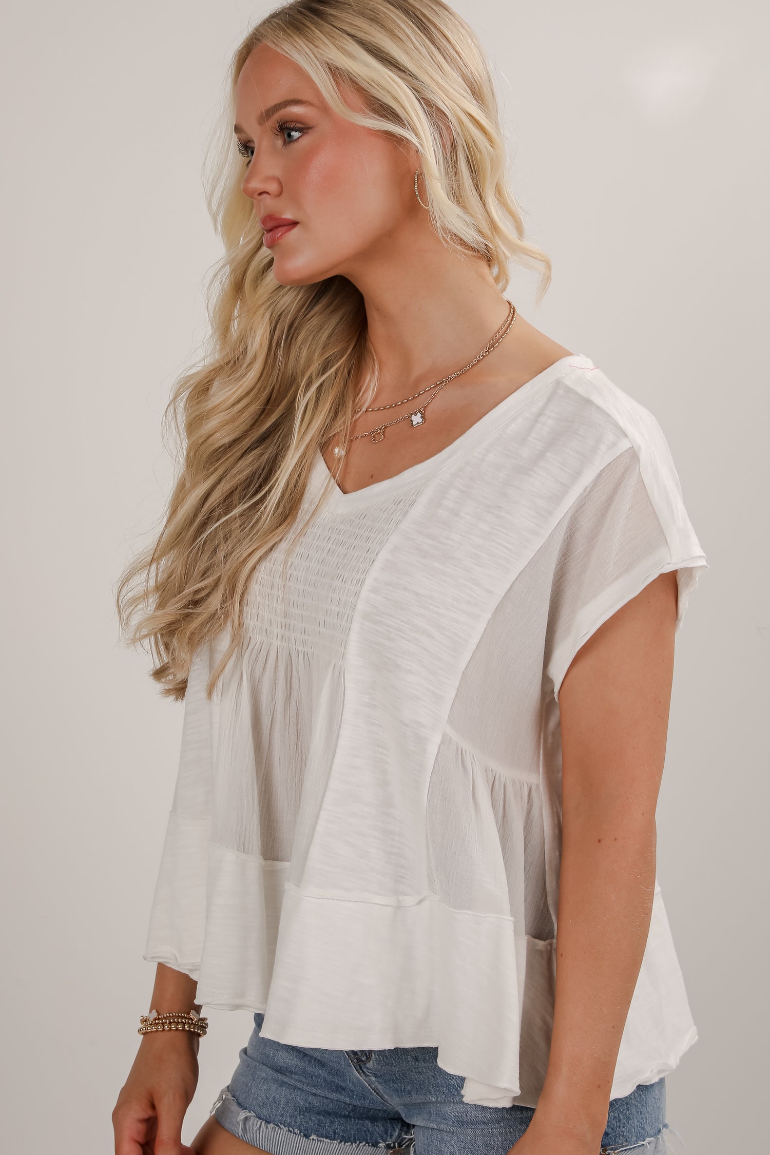 Just Hoping White Top