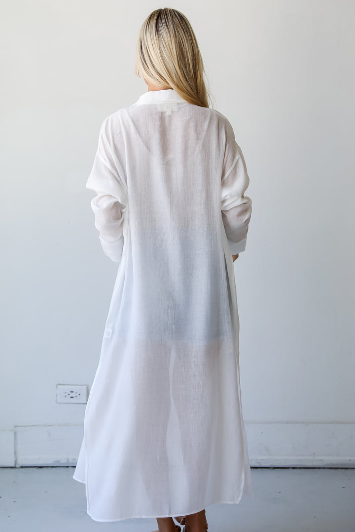 Beloved Sweetie White Tunic