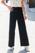 black Wide Leg Jeans