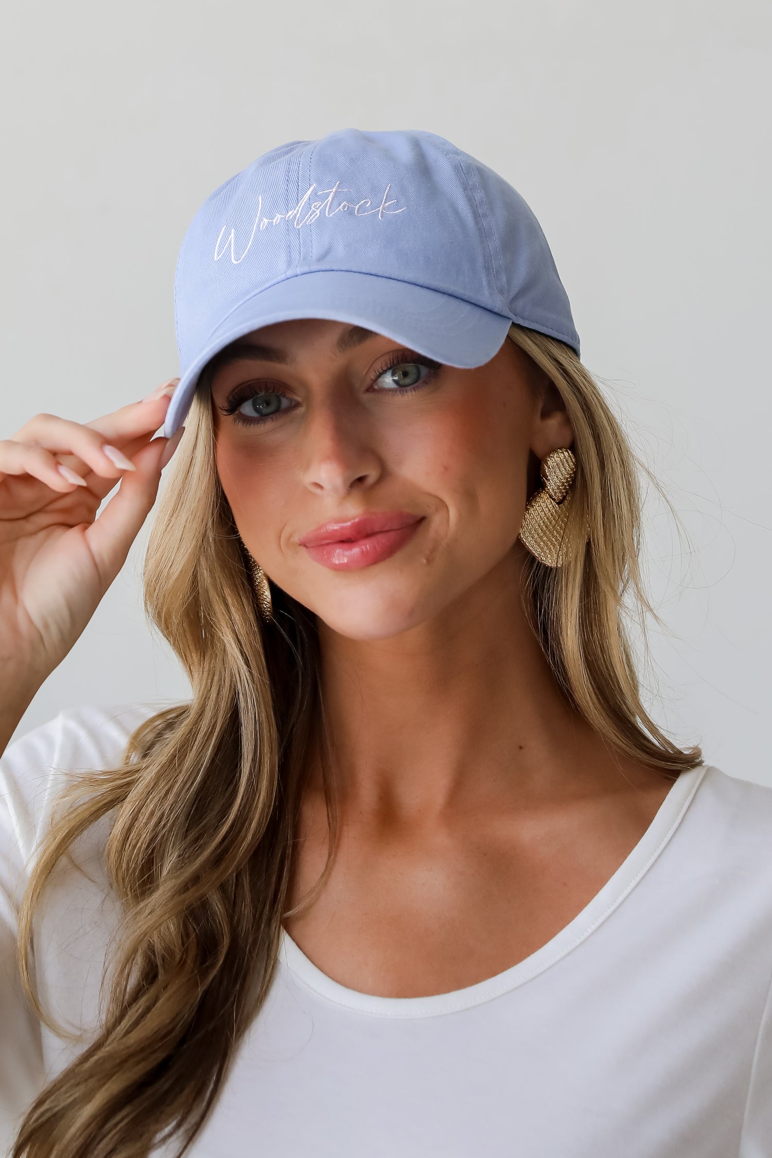 Woodstock Script Embroidered Hat