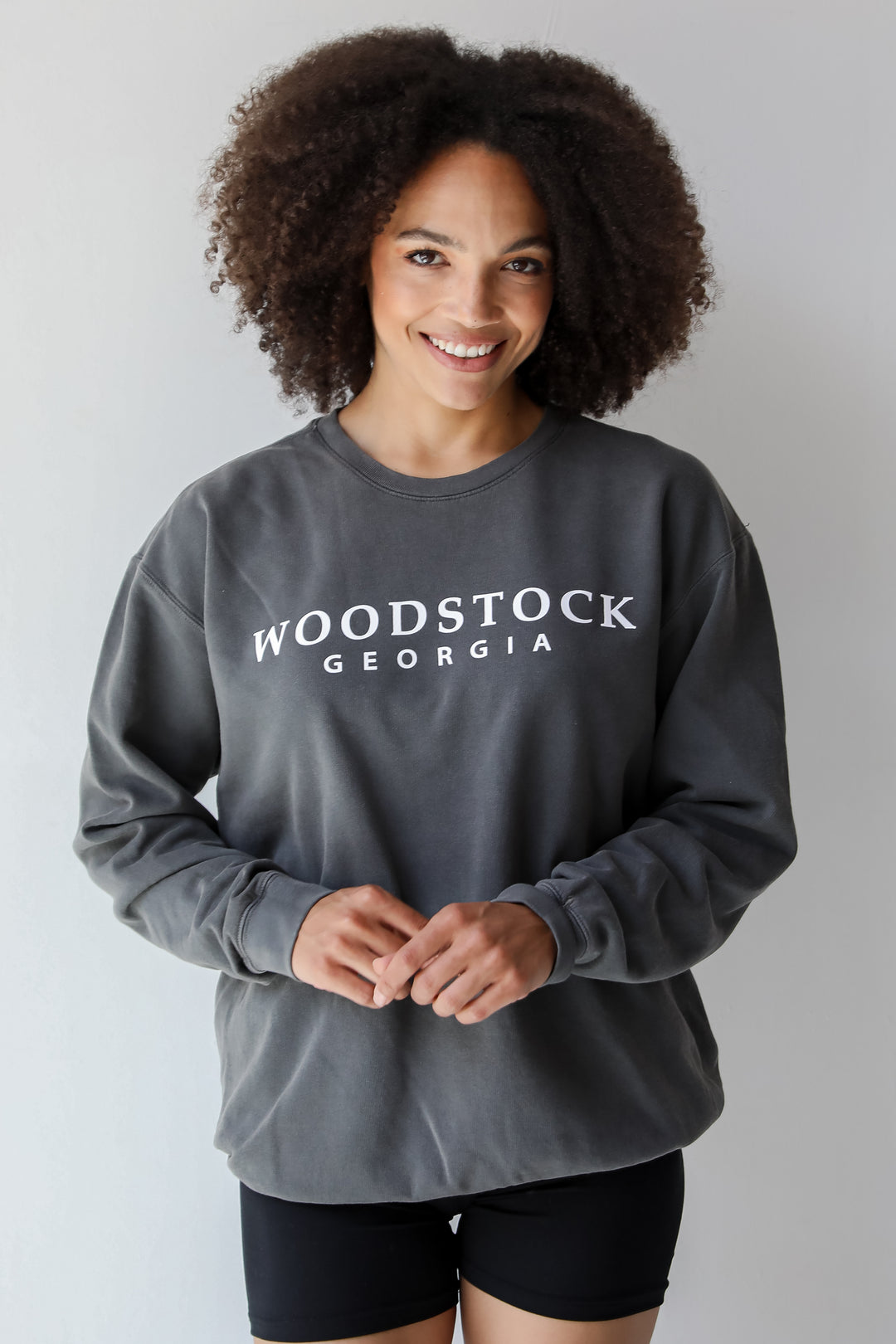 Charcoal Woodstock Georgia Sweatshirt