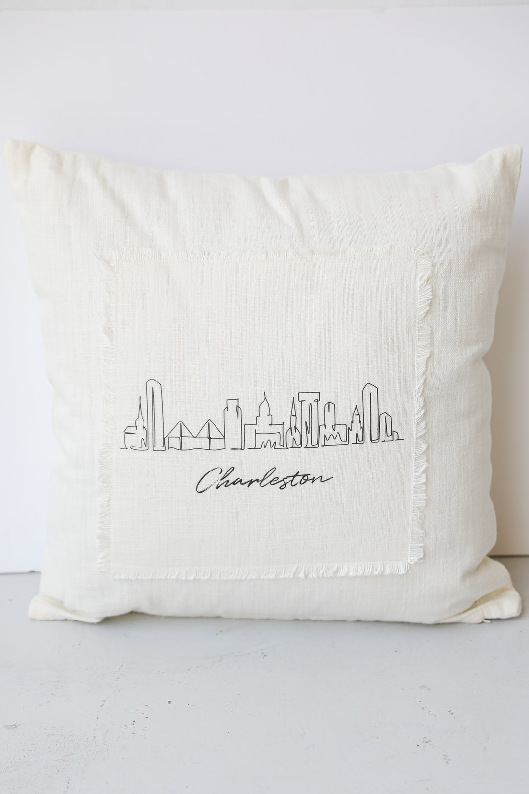Charleston City Scape Pillow