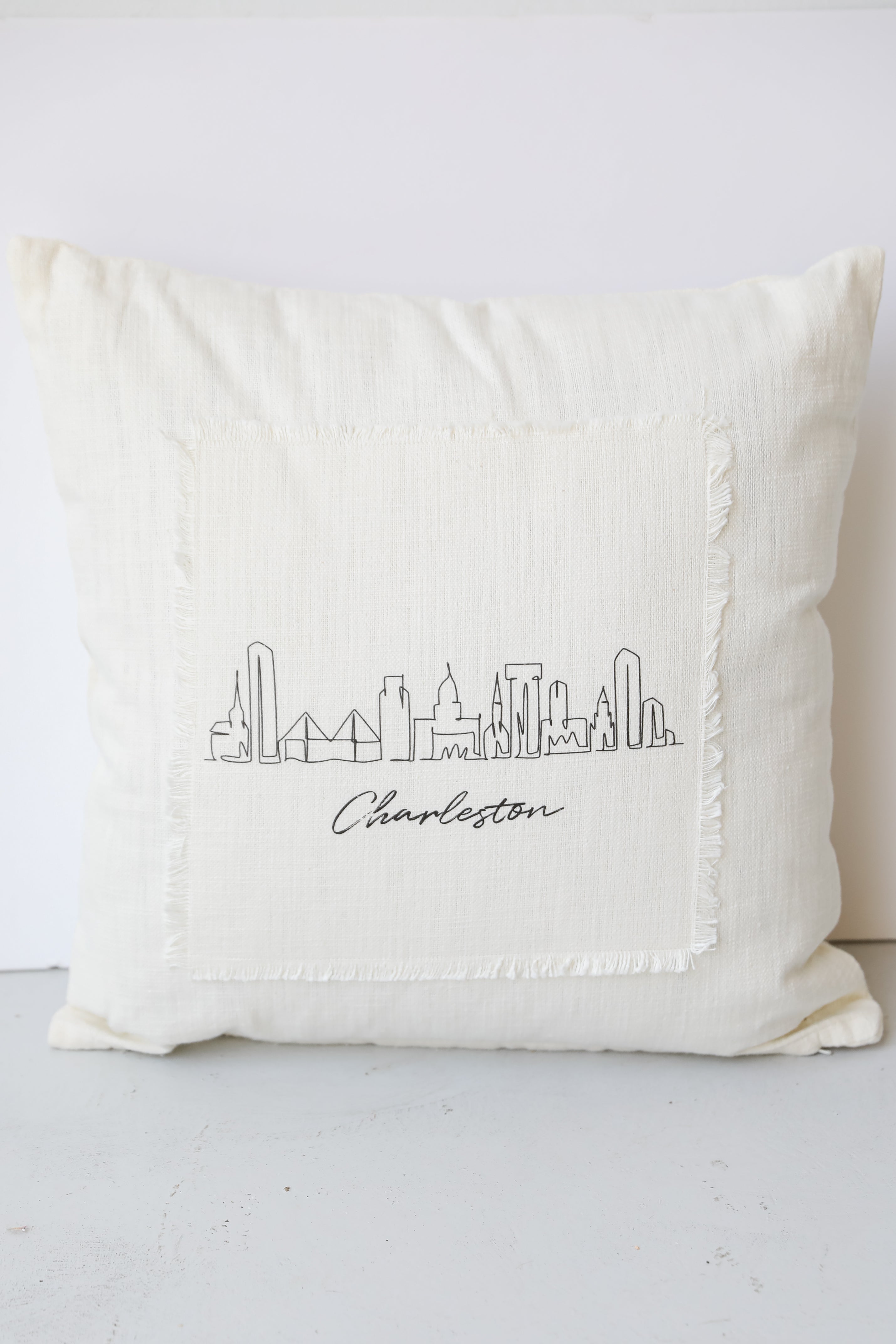 Charleston City Scape Pillow