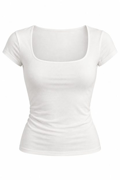Eloise Basic Fitted Top