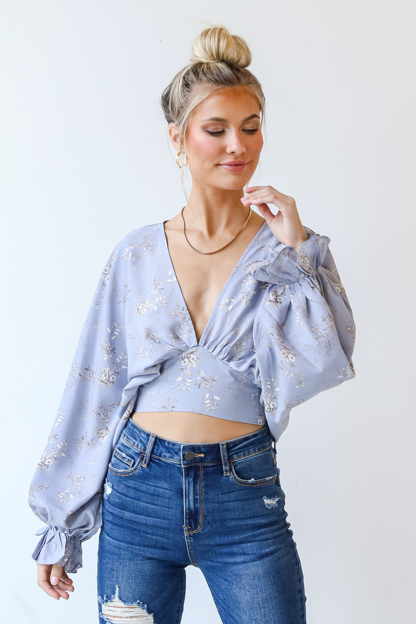 Season Of Blooms Floral Blouse