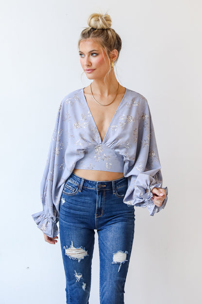 Season Of Blooms Floral Blouse