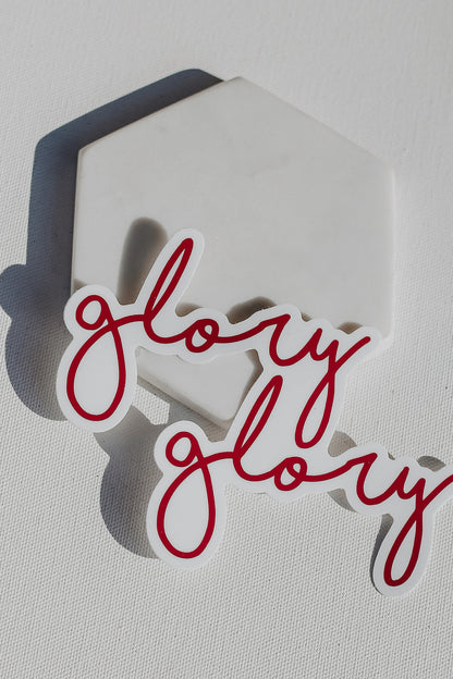 Glory Glory Sticker From Dress Up