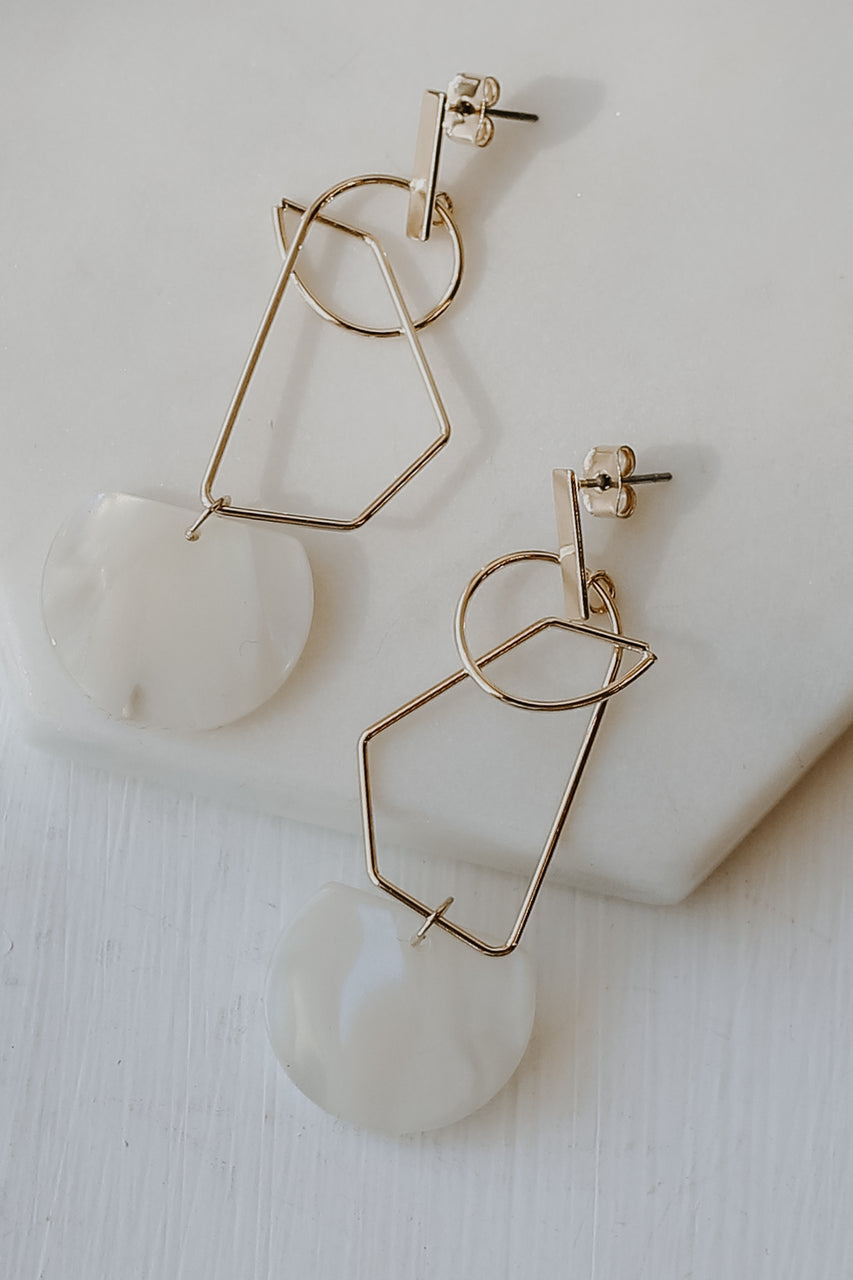 FINAL SALE - Macy Statement Drop Earrings