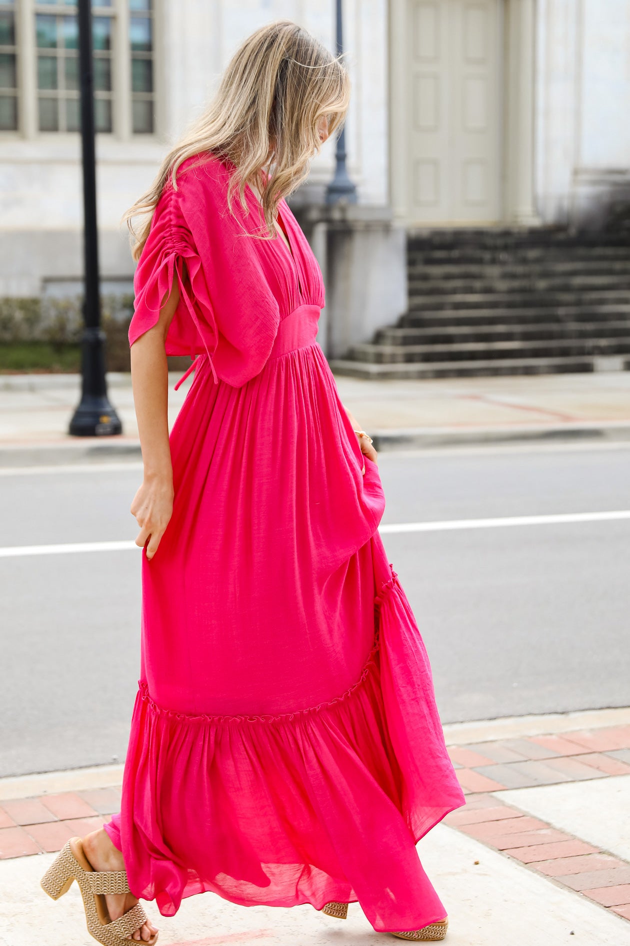 FINAL SALE - Signs Of Sunshine Maxi Dress