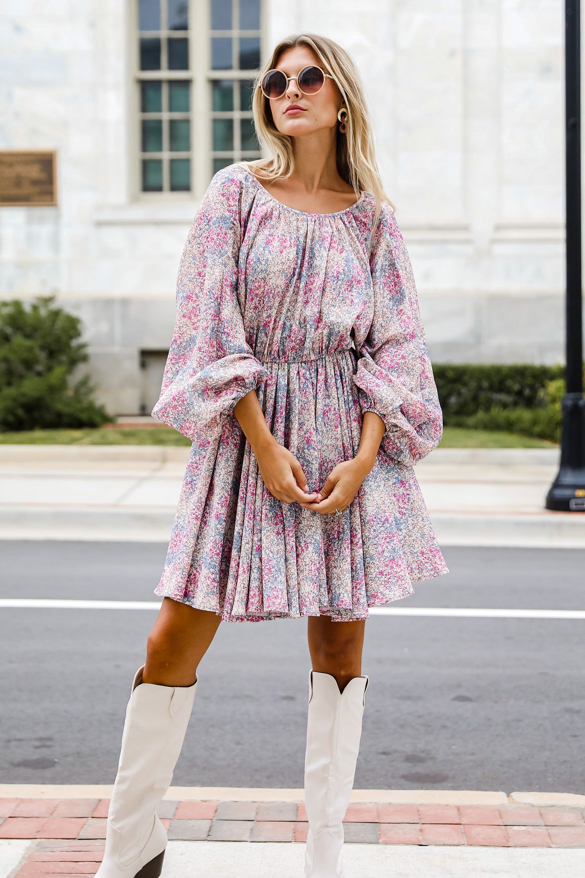Floral Mini Dress