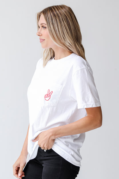 There Is No Place Like Athens Georgia Pocket Tee side view