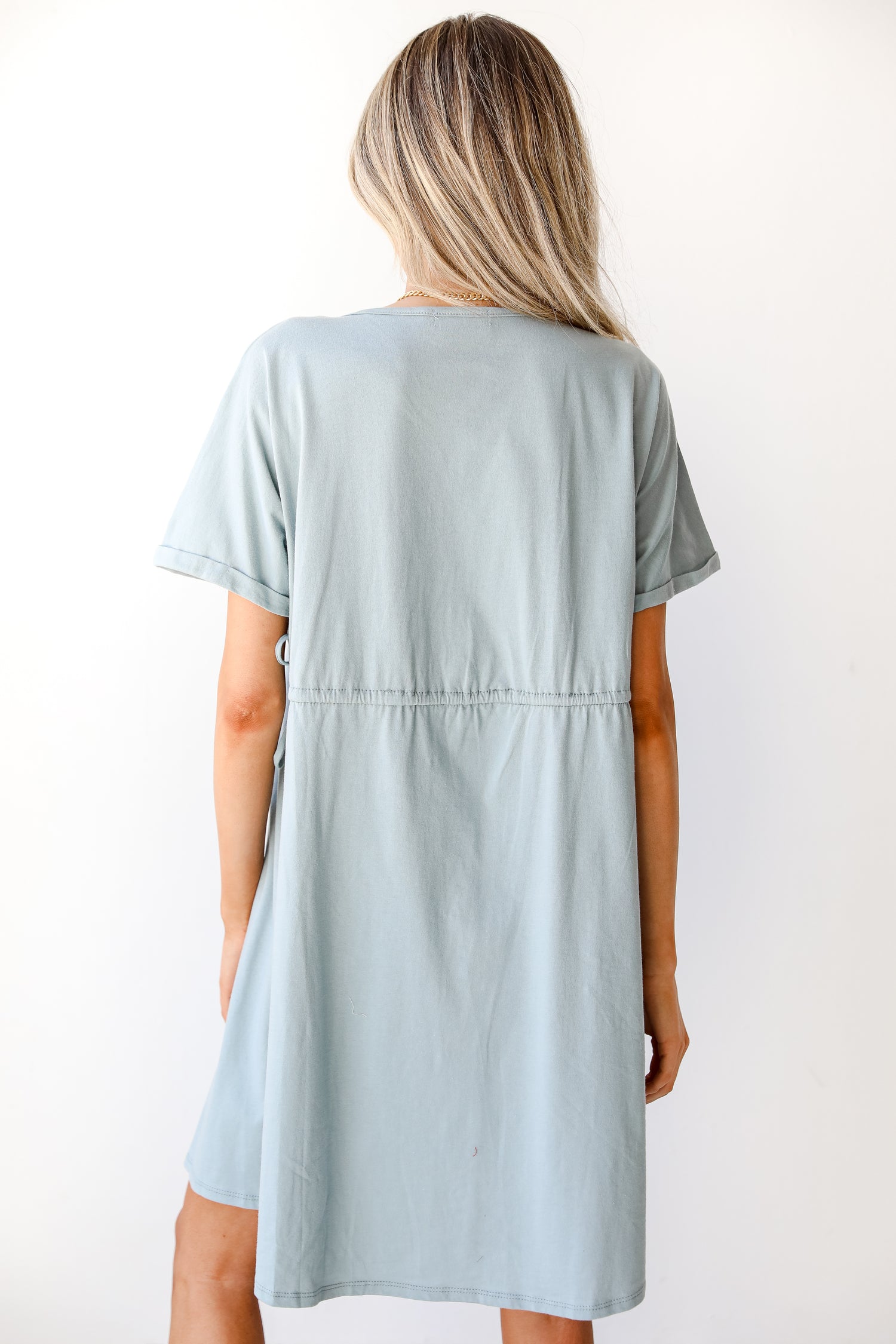 Dress in mint back view