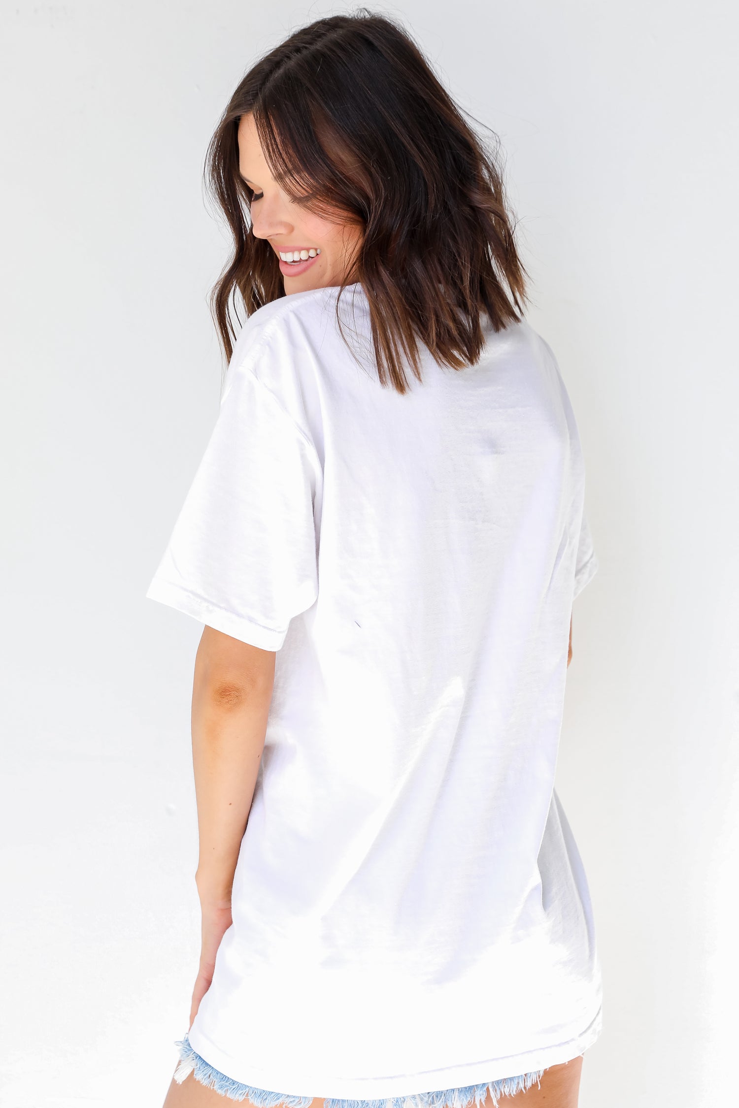 Red Play Ball Tee back view