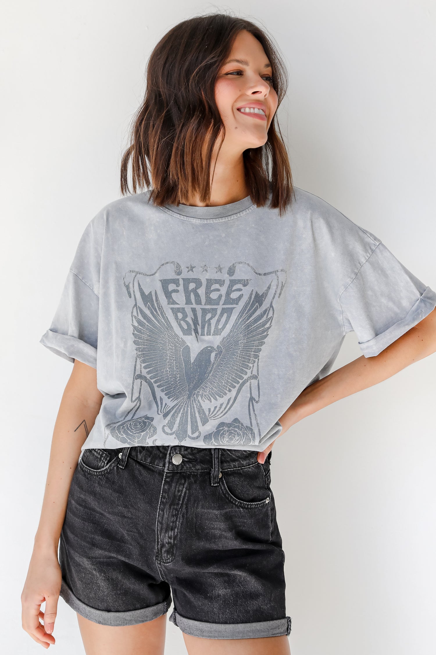 Black Denim Shorts from dress up