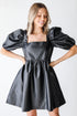 Leather Mini Dress
