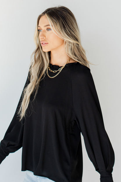 Ruffle Blouse side view