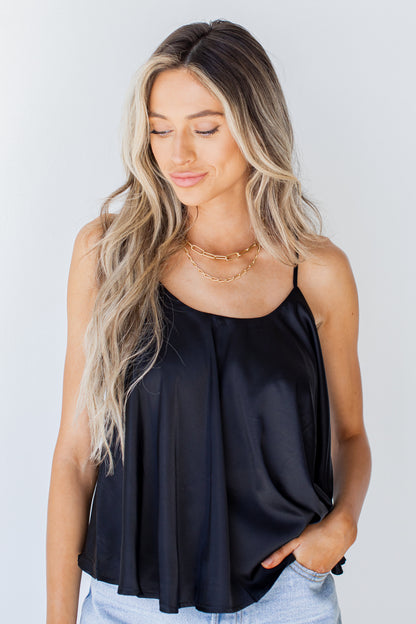 Satin Tank front view