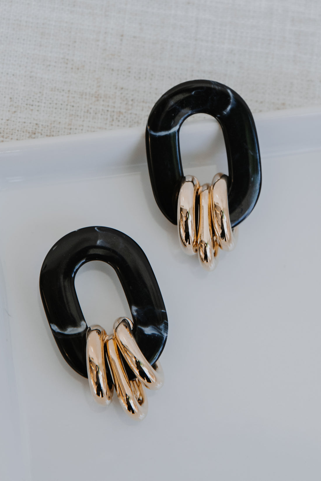 Acrylic Statement Earrings from dress up