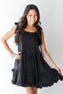 Tiered Ruffle Mini Dress