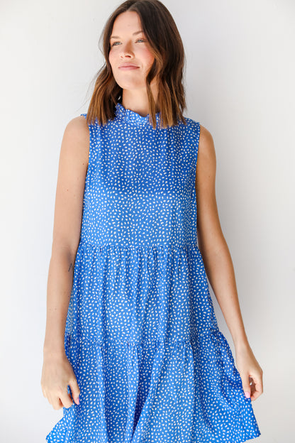 Tiered Mini Dress front view