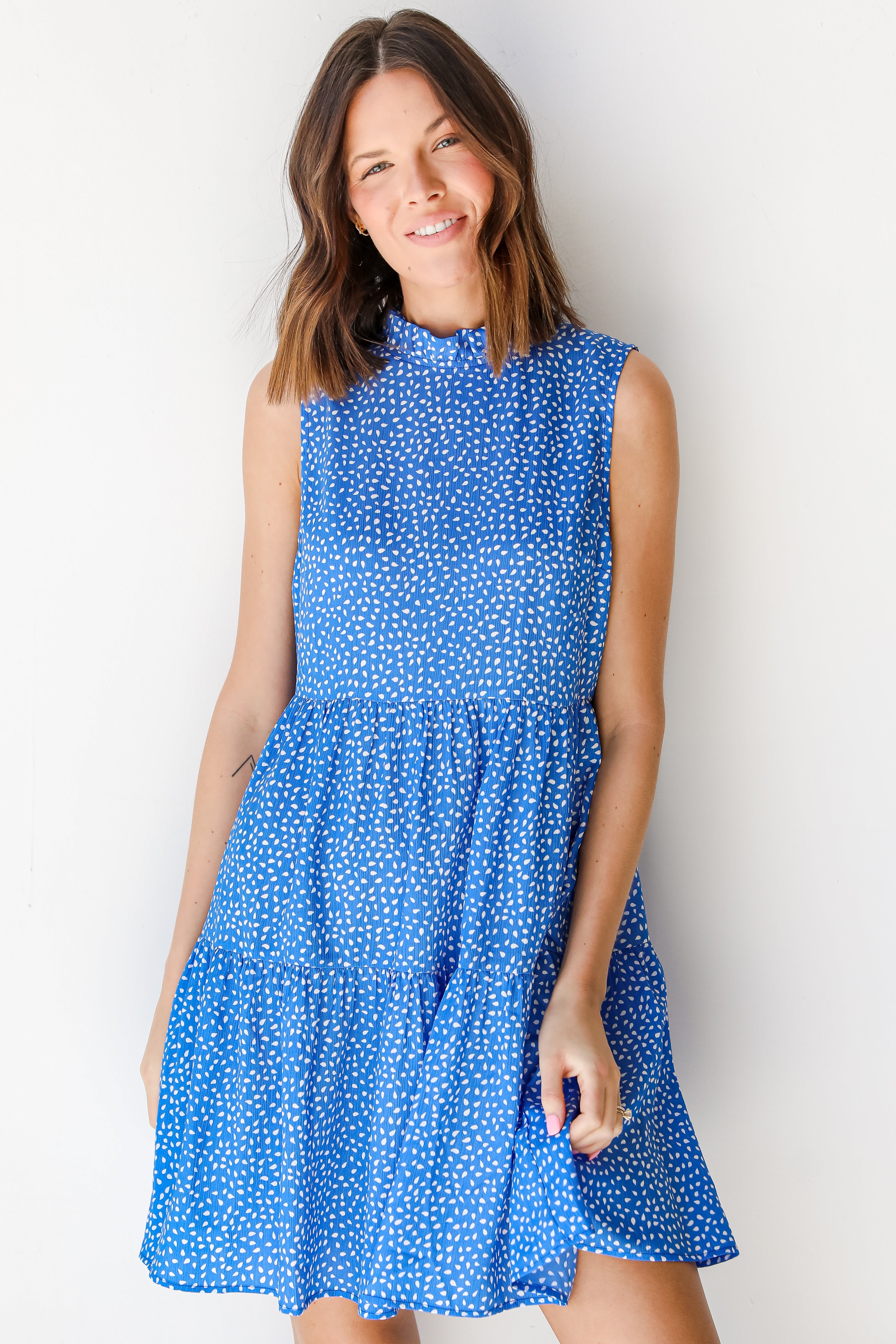 Tiered Mini Dress