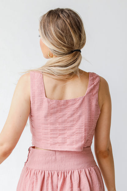 Cropped Tank back view