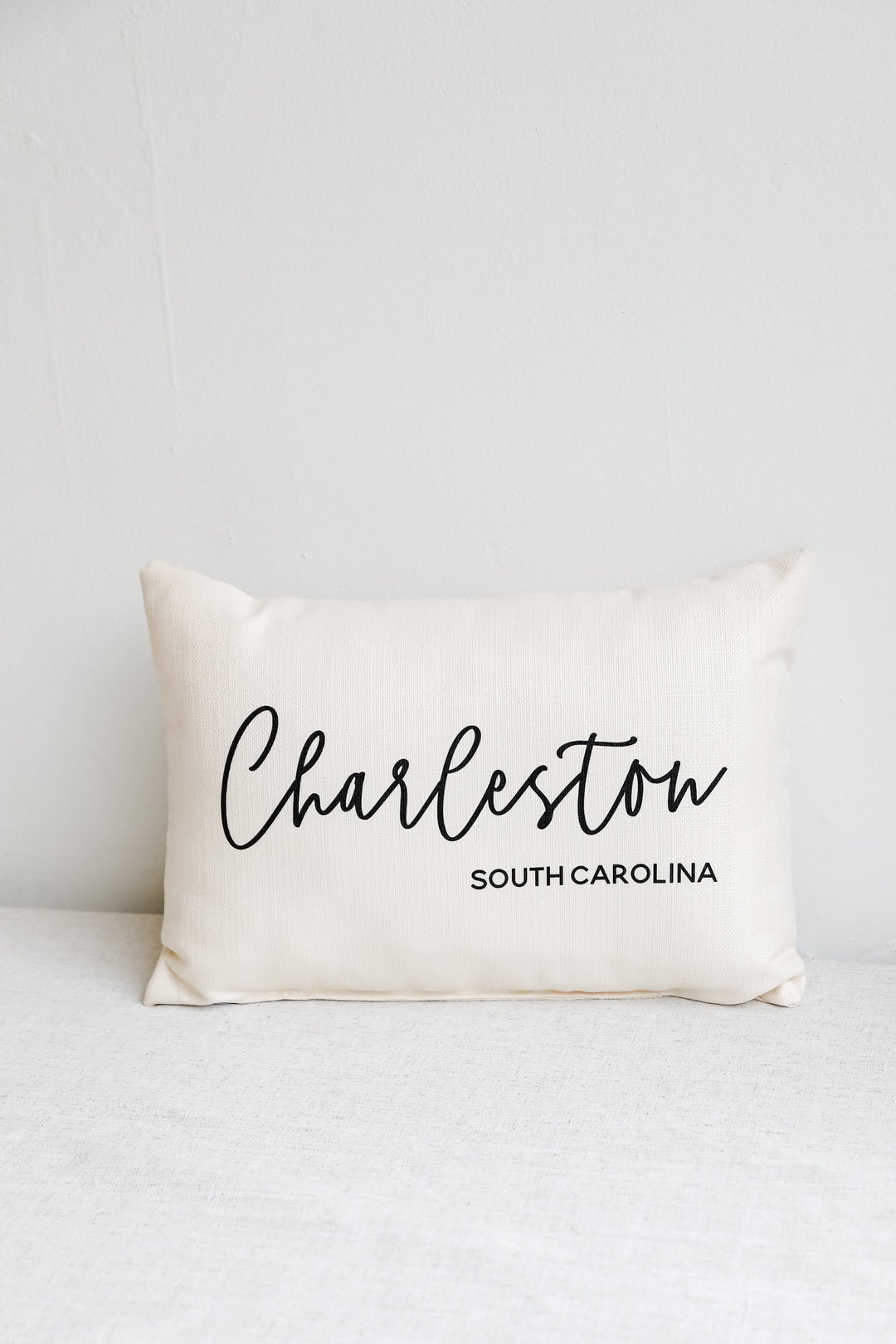 Charleston Script Pillow