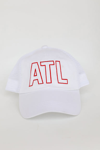 ATL Embroidered Mesh Hat front view