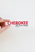 Cherokee Warriors Sticker