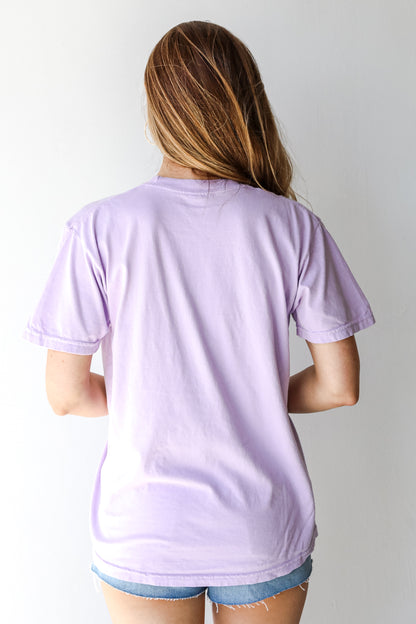 Lavender Savannah Georgia Tee back view