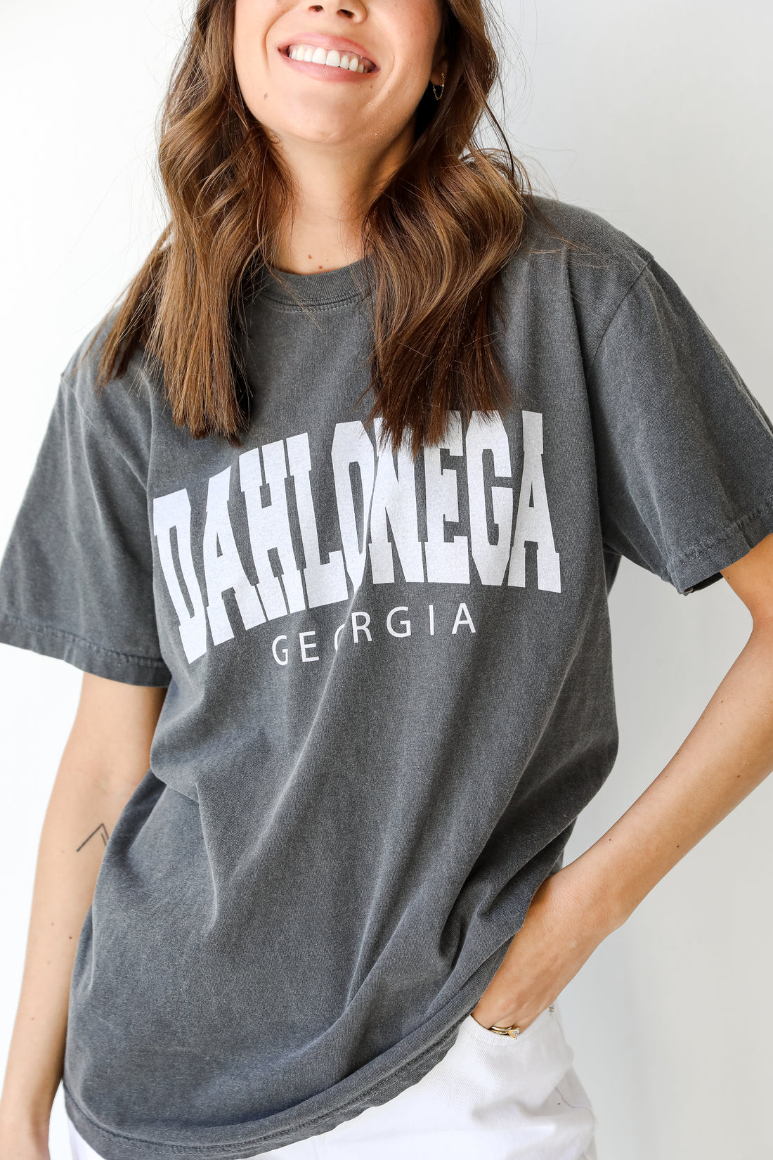 Charcoal Dahlonega Georgia Tee from dress up