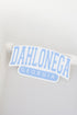 Dahlonega Georgia Sticker in blue