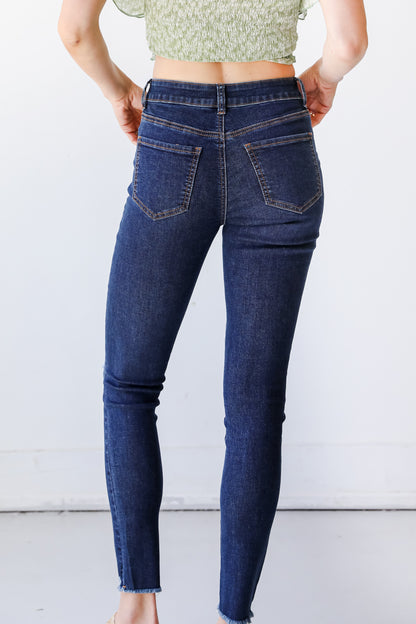 Distressed Skinny Jeans back view