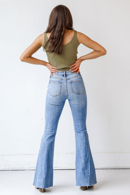 Stella High-Rise Flare Jeans
