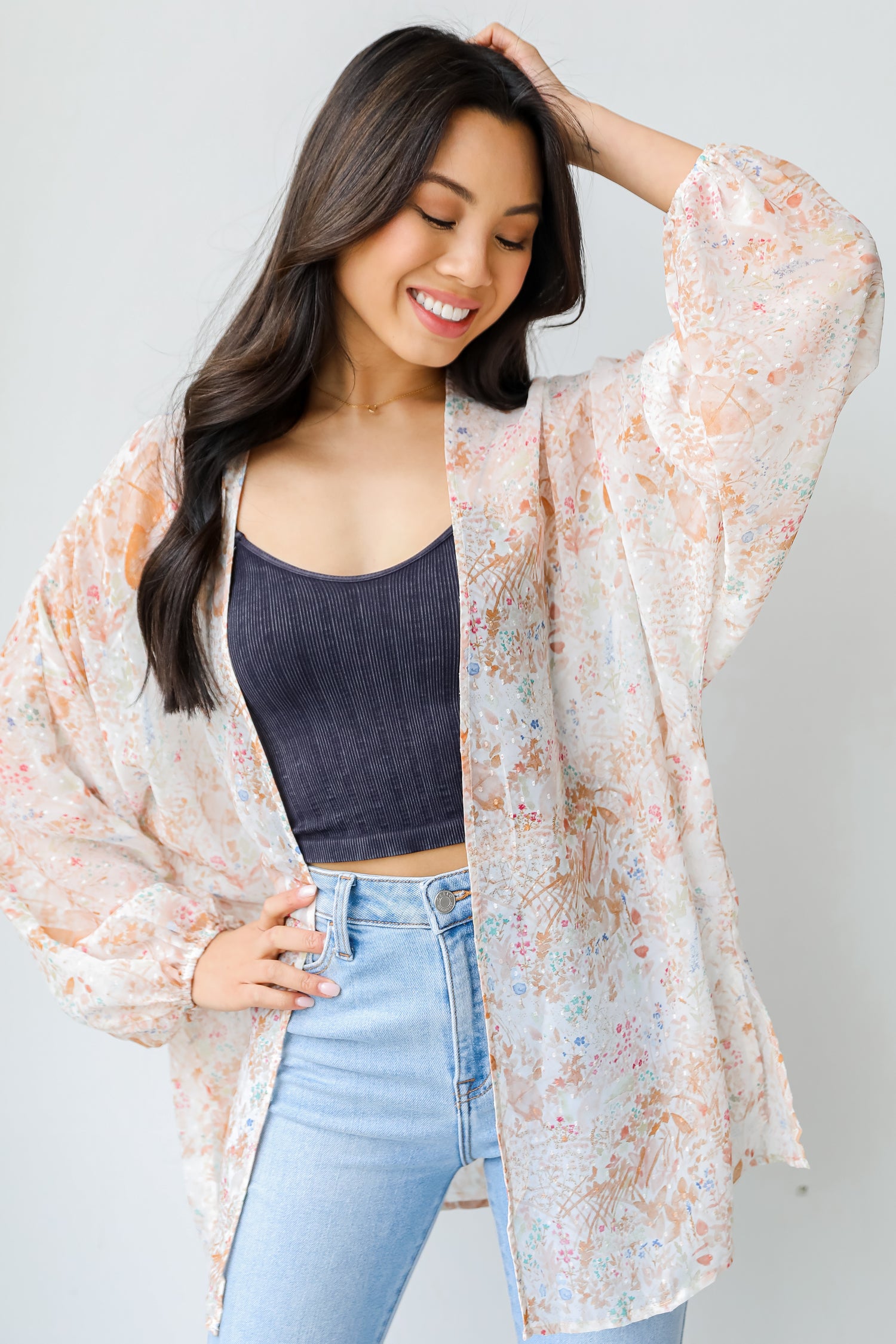 Floral Kimono
